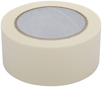 Лента малярная креппированная клейкая 48ммх50м КУРС 11303 Лента малярная креппированная клейкая 48ммх50м КУРС 11303