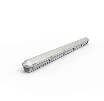 Светильник пылевлагозащищенный ДСП WP 11 C 60W OP 865 L1500 LED 1500х85х80мм 60Вт 6500К IP65 бел. Русский Свет 15071123083 Светильник пылевлагозащищенный ДСП WP 11 C 60W OP 865 L1500 LED 1500х85х80мм 60Вт 6500К IP65 бел. Русский Свет 15071123083