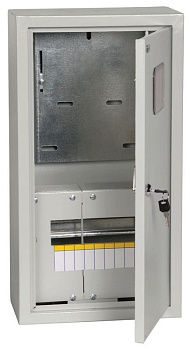 Корпус металлический ЩУРн-3/9 (540х290х165мм) IP31 TITAN IEK MKM32-N-09-31-ZO 