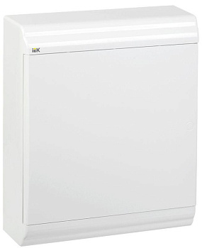 Бокс ЩРН-П-24 мод. навесной пластик IP41 PRIME бел. дверь IEK MKP82-N-24-WD-41-10 
