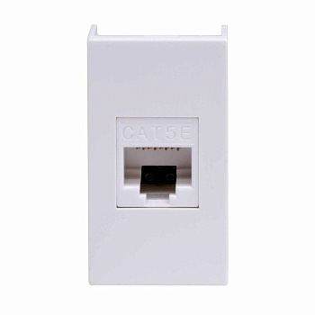 Розетка компьютерная СП Viva 1мод. RJ45 CAT.5E бел. DKC 45038 Розетка компьютерная СП Viva 1мод. RJ45 CAT.5E бел. DKC 45038