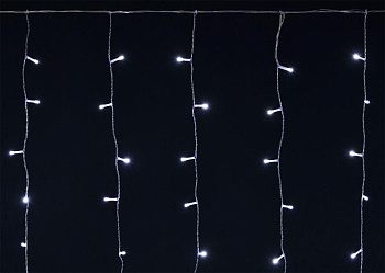 Гирлянда "Бахрома" 4.5х0.7м 200LED бел. IP44 провод прозр. 230В мерцание транзит IEK LGDU321-2-200-L3-T-S-44 Гирлянда "Бахрома" 4.5х0.7м 200LED бел. IP44 провод прозр. 230В мерцание транзит IEK LGDU321-2-200-L3-T-S-44