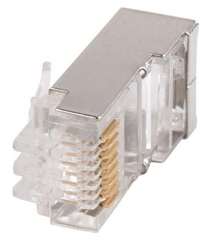 Разъем для кабеля RJ45 FTP кат. 5e GENERICA ITK CS3-1C5EF-G Разъем для кабеля RJ45 FTP кат. 5e GENERICA ITK CS3-1C5EF-G