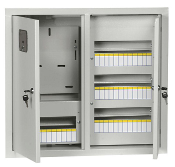 Корпус металлический ЩУРв-3/48 (550х610х165мм) IP31 TITAN IEK MKM35-V-48-31-ZO 