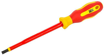 Отвертка диэлектрическая SL6.5х150 Т2 ARMA2L 5 IEK A2L5-SC30-T2-SL-65-150 Отвертка диэлектрическая SL6.5х150 Т2 ARMA2L 5 IEK A2L5-SC30-T2-SL-65-150
