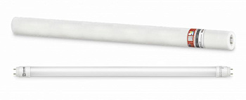 Лампа светодиодная LED-T8-М-PRO 10Вт матовая 4000К бел. G13 800лм 230В 600мм неповорот. IN HOME 4690612030890