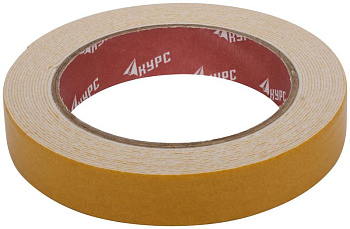 Лентамонтажная клейкая на вспененной основе 19ммх5м черн. КУРС 11786 Лентамонтажная клейкая на вспененной основе 19ммх5м черн. КУРС 11786