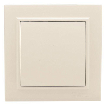 Выключатель 1-кл. СП Минск 10А IP20 беж. EKF ERV10-021-20