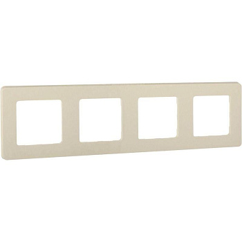 Рамка 4-м Inspiria сл. кость Leg 673961