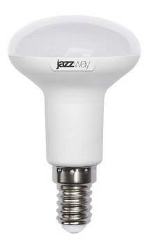 Лампа светодиодная PLED-SP R50 7Вт 3000К тепл. бел. E14 540лм 230В JazzWay 1033628 Лампа светодиодная PLED-SP R50 7Вт 3000К тепл. бел. E14 540лм 230В JazzWay 1033628
