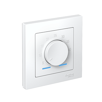 Термостат электронный AtlasDesign 16А для теплого пола с датчиком +5град.C +35град.C в сборе бел. SchE ATN000138