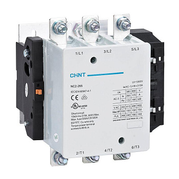 Контактор NC2-265 265А 400В/АС3 50Гц (R) CHINT 236582