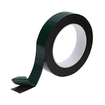 Скотч двухстор. 25ммх5м зел. на черной основе REXANT 09-6125 Скотч двухстор. 25ммх5м зел. на черной основе REXANT 09-6125