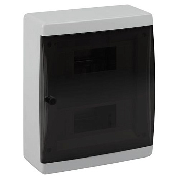 Корпус навесной COMFORT ЩРН-П-18 IP41 пластик. прозр. крышка бел. Эра Б0067239 