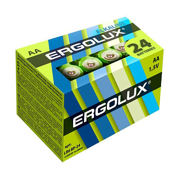 Элемент питания алкалиновый LR6 Alkaline BP-24 (уп.24шт) NEW Ergolux 14212 Элемент питания алкалиновый LR6 Alkaline BP-24 (уп.24шт) NEW Ergolux 14212