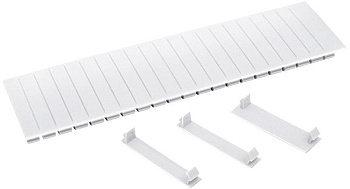 Заглушка 12 мод. бел. IEK YZM10-12-K01 