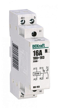 Контактор модульный МК-103 1НО+1НЗ 16А 230В SchE 18051DEK