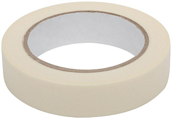 Лента малярная креппированная клейкая 25ммх50м КУРС 11294 Лента малярная креппированная клейкая 25ммх50м КУРС 11294