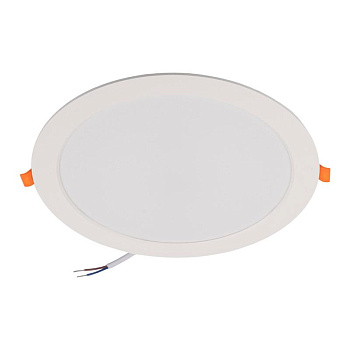 Светильник светодиодный PLED DL7 WH Downlight 24Вт 4000К 220х26мм IP54 ДВО встраив. JazzWay 5042568