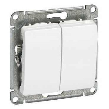 Механизм выключателя 2-кл. СП Glossa 10А IP20 (сх. 5) 10AX бел. SchE GSL000151