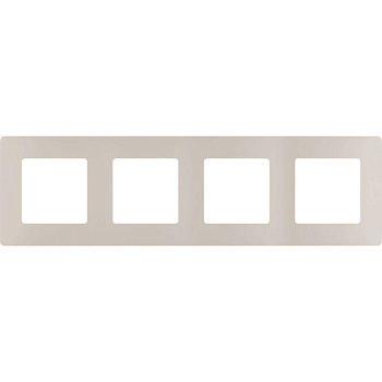 Рамка 4-м Etika сл. кость Leg 672514