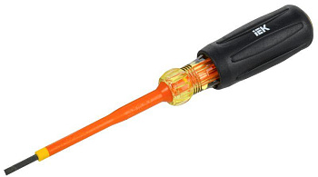 Отвертка диэлектрическая SL2.5х75 Т3 ARMA2L 5 IEK A2L5-SC30-T3-SL-25-075 Отвертка диэлектрическая SL2.5х75 Т3 ARMA2L 5 IEK A2L5-SC30-T3-SL-25-075