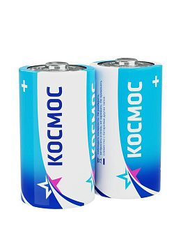 Элемент питания солевой S R20S (уп.2шт) Космос KOCR20