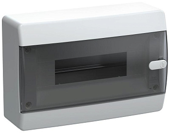 Корпус пластиковый ЩРН-П-12 IP41 черн. прозр. дверь UNION Compact IEK UIC-KP12-N-12-41-K01 