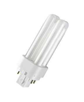 Лампа люминесцентная компактная DULUX D/E 18Вт/830 G24q-2 OSRAM 4099854122354 Лампа люминесцентная компактная DULUX D/E 18Вт/830 G24q-2 OSRAM 4099854122354