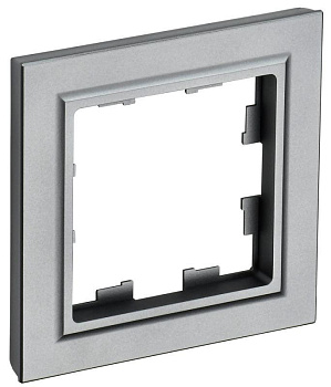 Рамка 1-м BRITE РУ-1-БрС сталь IEK BR-M12-K46 Рамка 1-м BRITE РУ-1-БрС сталь IEK BR-M12-K46