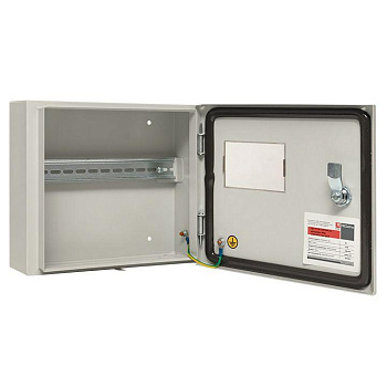 Щит ЩУ-1/1-0 (250х300х100) счетчик на DIN-рейку IP54 EKF mb54-1E 