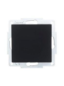 Механизм выключателя1-кл. СП VESNA черн. бархат LEZARD 742-4288-100