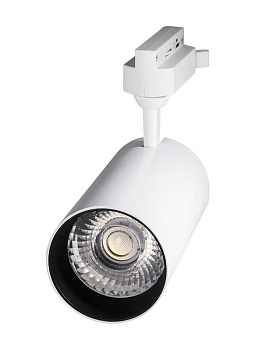 Светильник светодиодный PTR 1732 32Вт 4000К IP40 24град. трековый WH бел. JazzWay 5026186 Светильник светодиодный PTR 1732 32Вт 4000К IP40 24град. трековый WH бел. JazzWay 5026186