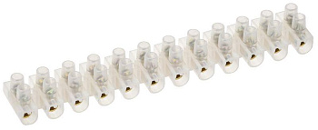 Колодка клеммная полиэтилен ЗВИ-10 2.5-6кв.мм 12пар ПВХ IEK UZV3-010-06 Колодка клеммная полиэтилен ЗВИ-10 2.5-6кв.мм 12пар ПВХ IEK UZV3-010-06