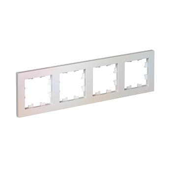 Рамка 4-м AtlasDesign универс. жемчуж. SchE ATN000404
