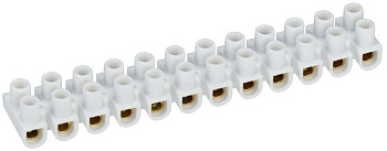 Зажим винтовой ЗВИ-20 н/г 4-10кв.мм 12пар IEK UZV4-020-06 Зажим винтовой ЗВИ-20 н/г 4-10кв.мм 12пар IEK UZV4-020-06