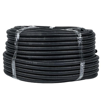 Труба гофрированная ПНД d25мм с протяжкой черн. (уп.75м) Plast PROxima EKF tpnd-25n Труба гофрированная ПНД d25мм с протяжкой черн. (уп.75м) Plast PROxima EKF tpnd-25n