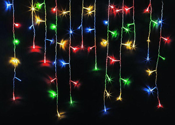 Гирлянда 93 687 NGF-D029-01 (бахрома RGBY 240 4.7х0.6м IP44 BL) Navigator 93687