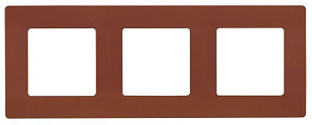 Рамка 3-м Etika какао Leg 672573