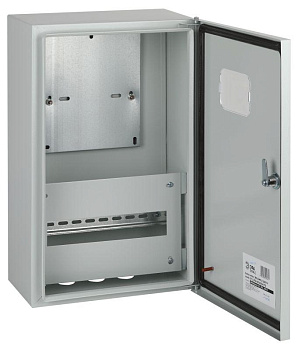 Корпус металлический ЩРУНг (окно)-3/12 IP54 500х300х175 NO_SIMPLE_STM_SHRUNg(okno)-3/12_IP54 ЭРА Б0041683 