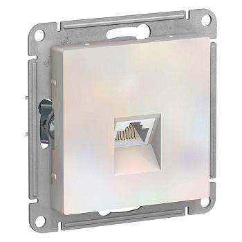 Механизм розетки компьютерной RJ45 AtlasDesign CAT.5e жемчуж. SchE ATN000483 Механизм розетки компьютерной RJ45 AtlasDesign CAT.5e жемчуж. SchE ATN000483