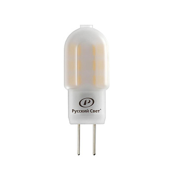 Лампа светодиодная RS LED C G4 2W 220-240V 2700К 2Вт capsule 200лм Ra 90 Русский Свет 15010845083 Лампа светодиодная RS LED C G4 2W 220-240V 2700К 2Вт capsule 200лм Ra 90 Русский Свет 15010845083
