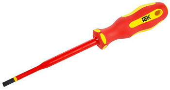 Отвертка диэлектрическая SLIM SL5.5х125 Т2 ARMA2L 5 IEK A2L5-SC31-T2-SL-55-125 Отвертка диэлектрическая SLIM SL5.5х125 Т2 ARMA2L 5 IEK A2L5-SC31-T2-SL-55-125