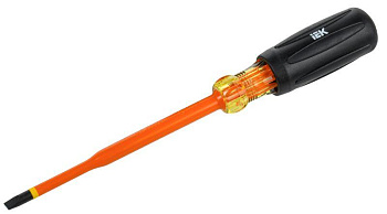 Отвертка диэлектрическая SLIM SL5.5х125 Т3 ARMA2L 5 IEK A2L5-SC31-T3-SL-55-125 Отвертка диэлектрическая SLIM SL5.5х125 Т3 ARMA2L 5 IEK A2L5-SC31-T3-SL-55-125