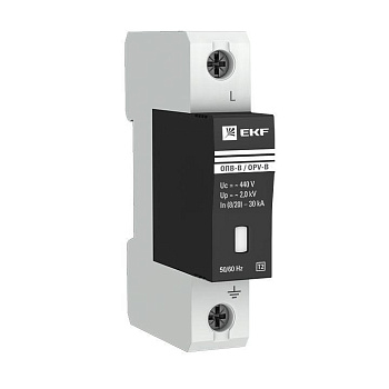 Ограничитель перенапряжения имп. ОПВ-В1 EKF opv-b1 Ограничитель перенапряжения имп. ОПВ-В1 EKF opv-b1
