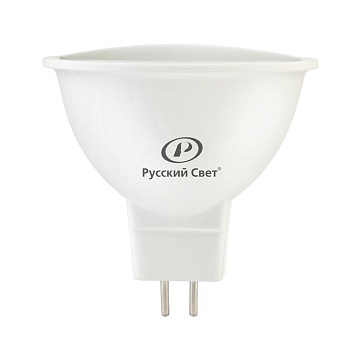 Лампа светодиодная RS LED GU5.3 5W 220-240V 6500К 5Вт рефлектор 500лм Ra 90 Русский Свет 15011345068 Лампа светодиодная RS LED GU5.3 5W 220-240V 6500К 5Вт рефлектор 500лм Ra 90 Русский Свет 15011345068