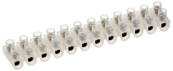 Колодка клеммная полиэтилен ЗВИ-20 4-10кв.мм 12пар ПВХ IEK UZV3-020-06 Колодка клеммная полиэтилен ЗВИ-20 4-10кв.мм 12пар ПВХ IEK UZV3-020-06