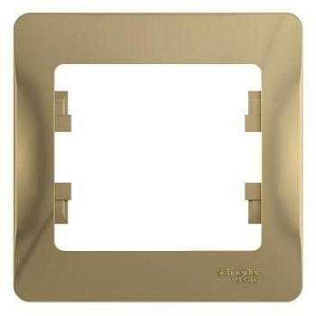 Рамка 1-м Glossa титан SchE GSL000401