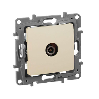 Механизм розетки TV СП Etika проходная 14дБ 5-862 мГц сл. кость Leg 672363