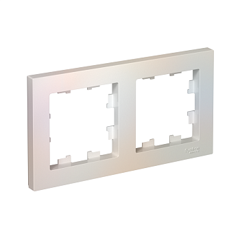 Рамка 2-м AtlasDesign универс. жемчуж. SchE ATN000402